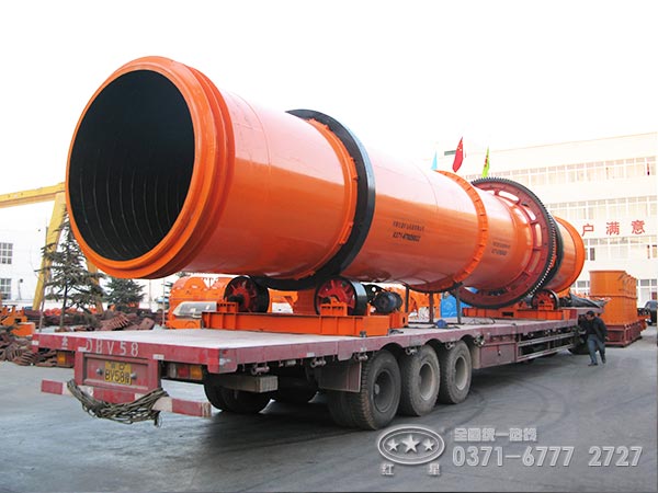 水泥厂专用烘干机发货现场 水泥厂专用烘干机发货现场