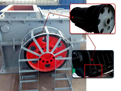 环锤式破碎机局部细节 环锤式破碎机局部细节