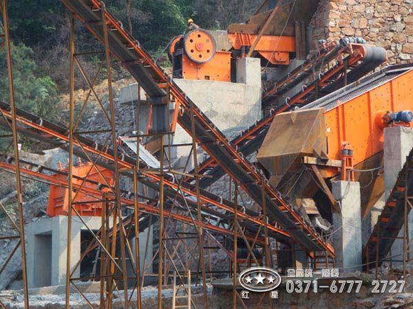 玄武岩破碎生产线 玄武岩破碎生产线