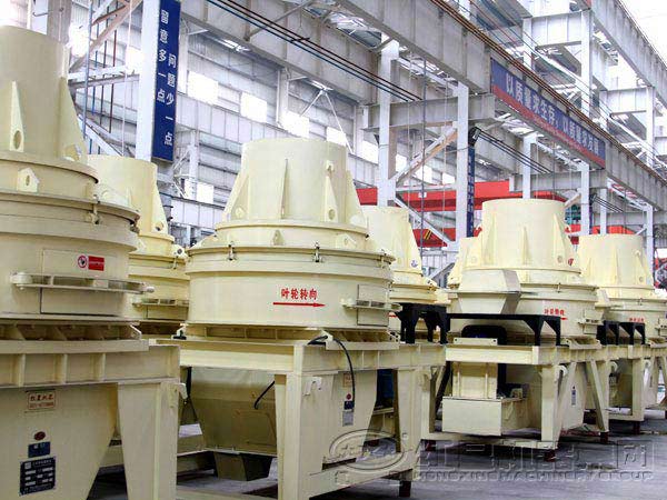 直通冲击式石英砂制砂机 直通冲击式石英砂制砂机
