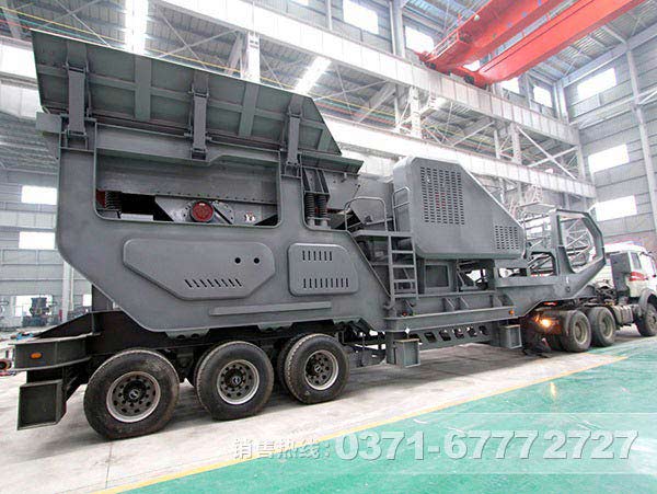 反击轮胎式移动破碎机 反击轮胎式移动破碎机