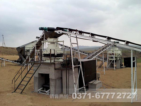 多缸液压圆锥破生产现场 多缸液压圆锥破生产现场