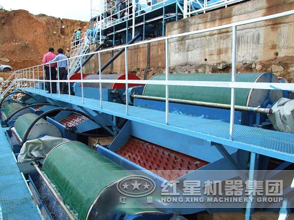 褐铁矿选矿设备生产现场 褐铁矿选矿设备生产现场