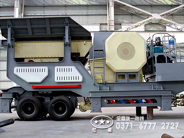 粗破轮胎系列移动破碎站 粗破轮胎系列移动破碎站