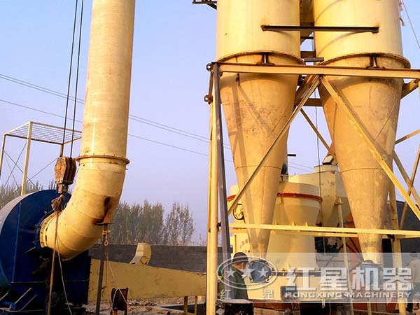 组合式选粉机局部细节 组合式选粉机局部细节