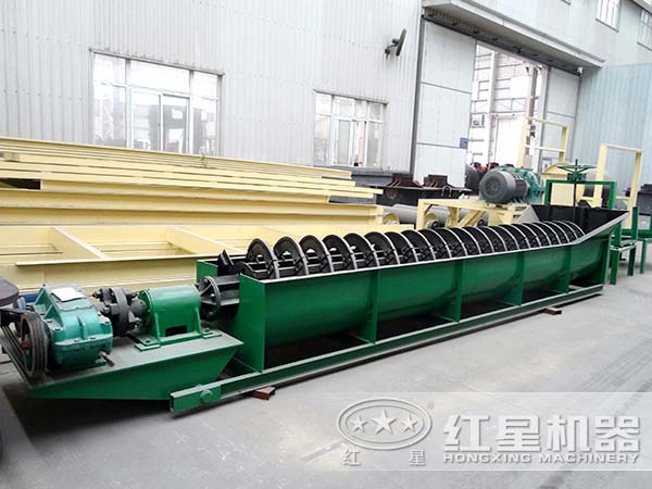 河南QY千亿国际螺旋洗砂机 河南QY千亿国际螺旋洗砂机