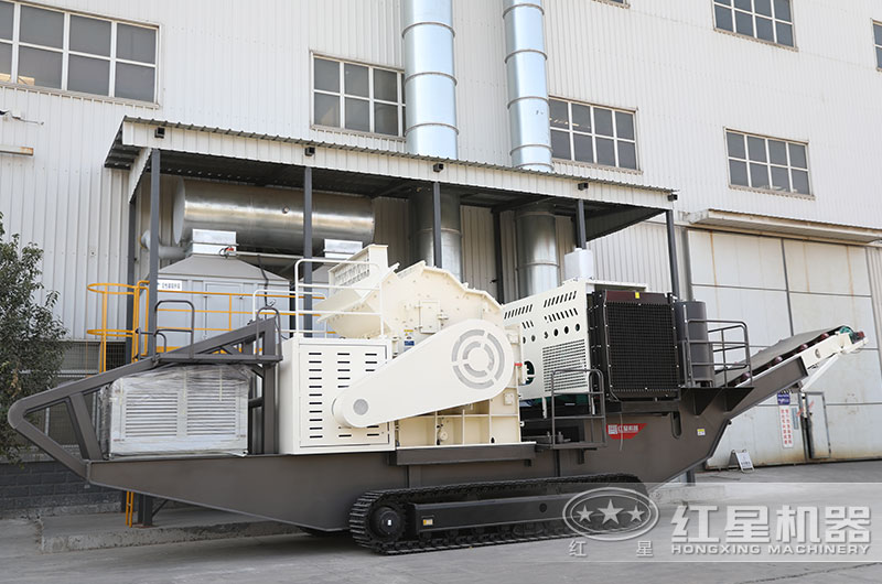 履带式移动破碎制砂一体机 履带式移动破碎制砂一体机