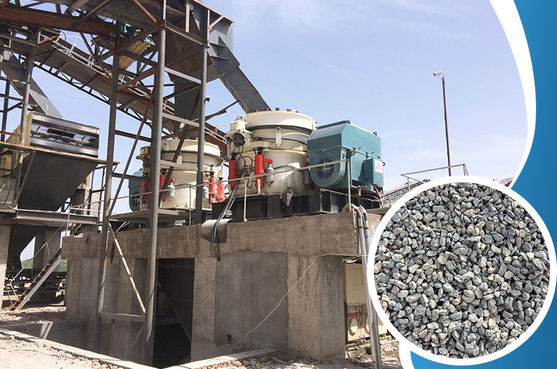 标准型圆锥破碎机一般用于中碎 标准型圆锥破碎机一般用于中碎