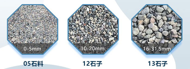石子规格展示 石子规格展示