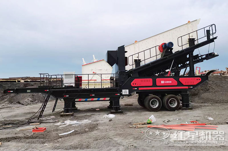 移动反击式粉碎机图片 移动反击式粉碎机图片