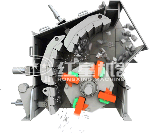 反击式破碎机破碎原理 反击式破碎机破碎原理