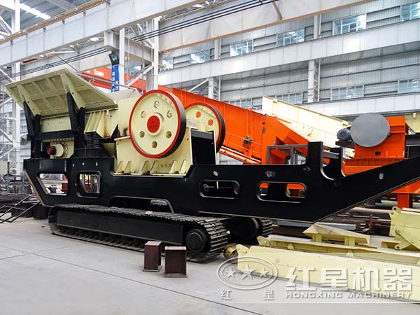 不同行径方式下的移动石子破碎机 不同行径方式下的移动石子破碎机