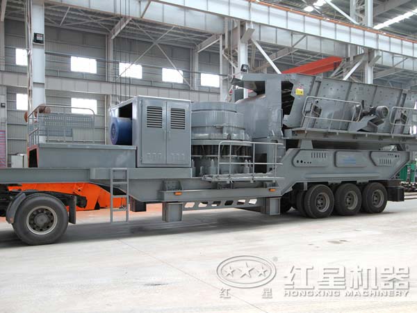 移动破碎站厂家生产车间 移动破碎站厂家生产车间