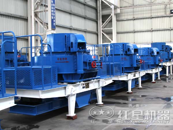 不同型号下的河卵石制沙机 不同型号下的河卵石制沙机