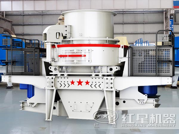 石料制沙机侧面图 石料制沙机侧面图