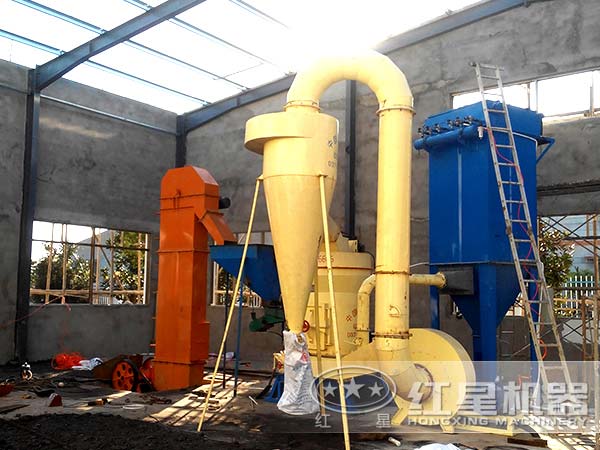 雷蒙磨粉机磨粉客户现场 雷蒙磨粉机磨粉客户现场