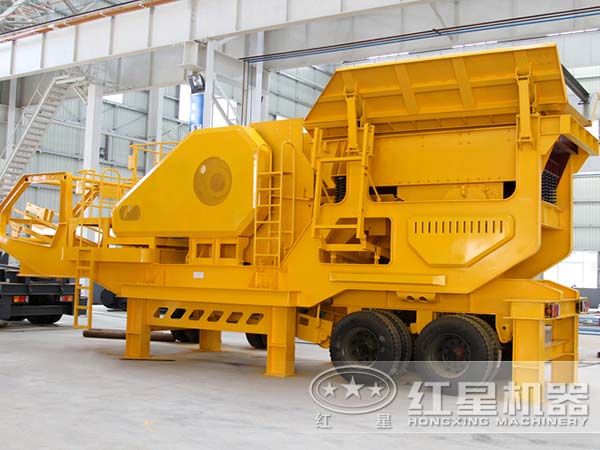 建筑垃圾移动破碎站 建筑垃圾移动破碎站