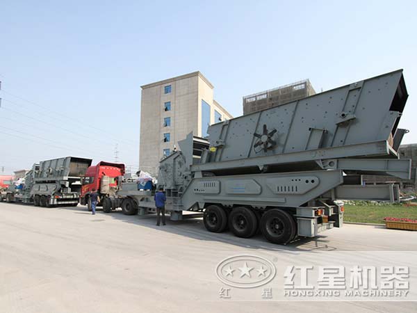 QY千亿国际大型移动破碎站生产厂家 QY千亿国际大型移动破碎站生产厂家