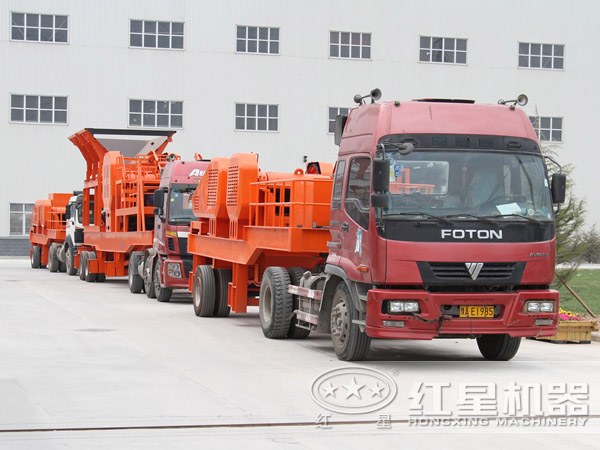 公路专用碎石机发货现场 公路专用碎石机发货现场