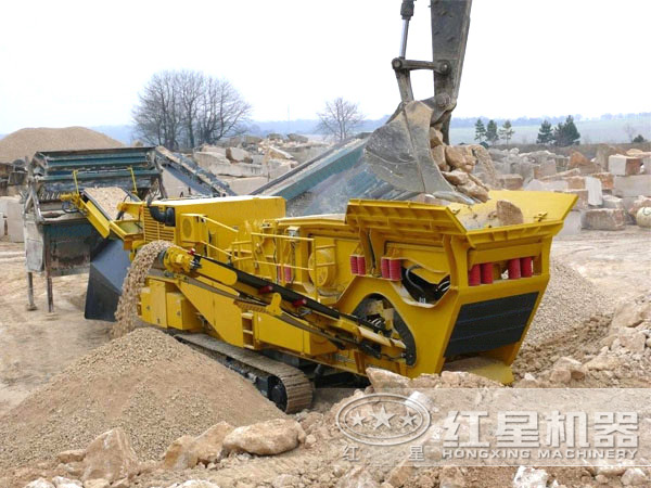 建筑垃圾处理现场 建筑垃圾处理现场