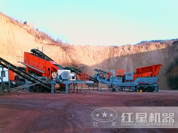 移动破碎站破碎效果呈现 移动破碎站破碎效果呈现