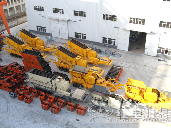 多种类型下的移动碎石机 多种类型下的移动碎石机