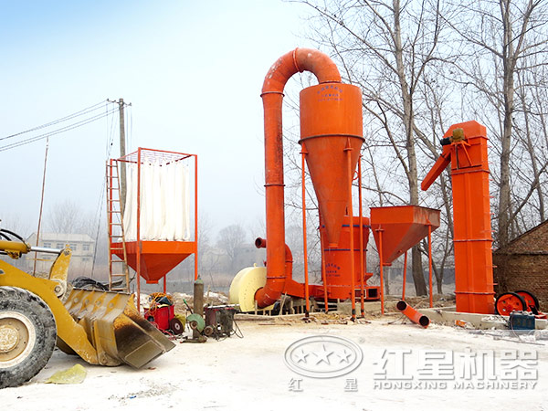 雷蒙磨粉机施工现场 雷蒙磨粉机施工现场