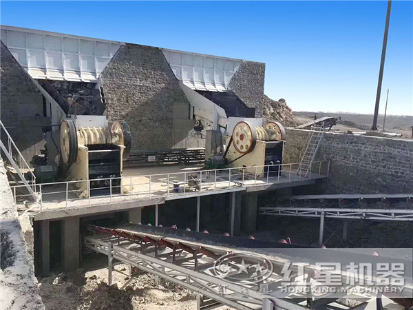 四川青石破碎加工客户现场 四川青石破碎加工客户现场