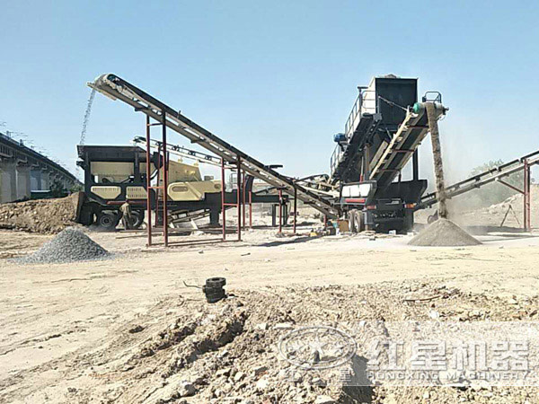 生产多规格成品的破碎现场 生产多规格成品的破碎现场