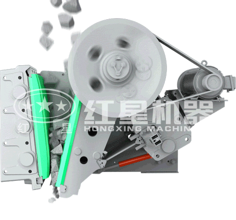 复摆鄂式破碎机工作模拟动图 复摆鄂式破碎机工作模拟动图