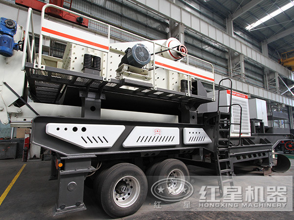 建筑垃圾移动破碎站 建筑垃圾移动破碎站