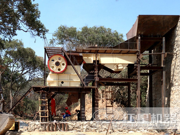 生产线中的粗碎设备 生产线中的粗碎设备