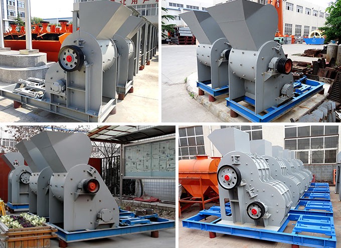 河南QY千亿国际煤炭破碎机厂区一角 河南QY千亿国际煤炭破碎机厂区一角