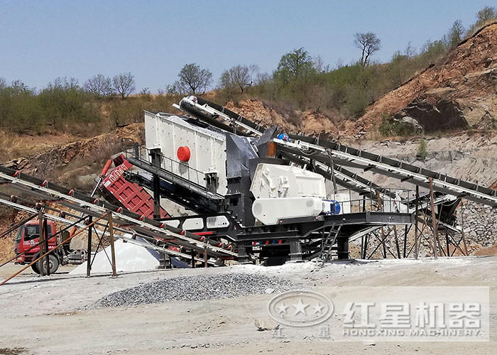 车载移动反击破碎机 车载移动反击破碎机