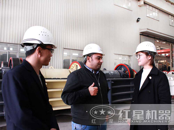 国外客户来厂参观考察 国外客户来厂参观考察