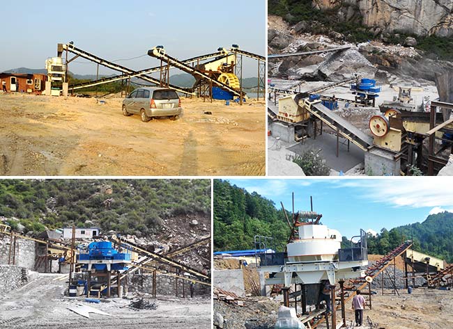 QY千亿国际多组打沙机作业现场合集 QY千亿国际多组打沙机作业现场合集