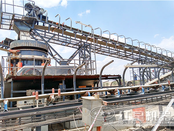 加工13石子现场 加工13石子现场