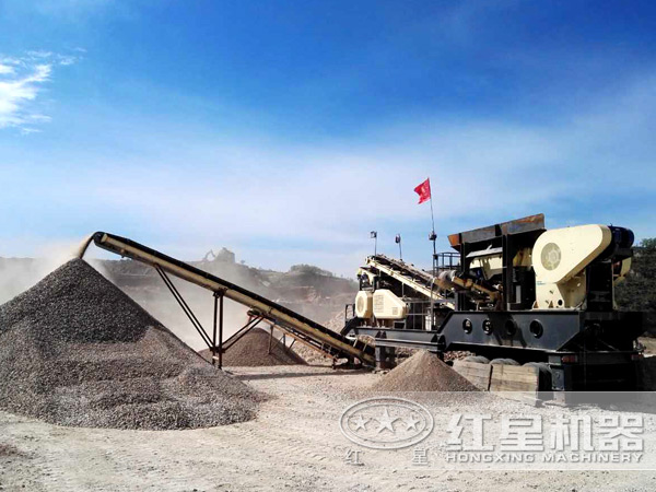 移动破碎车生产现场 移动破碎车生产现场