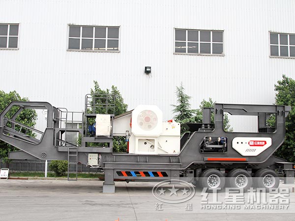 轮胎流动石子破碎机 轮胎流动石子破碎机