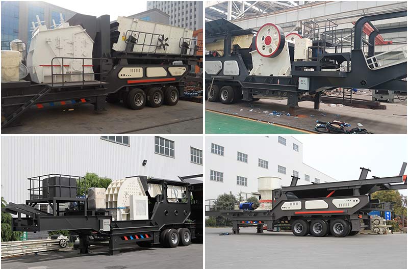 多种组机搭配方式下的流动石子机产品展示 多种组机搭配方式下的流动石子机产品展示