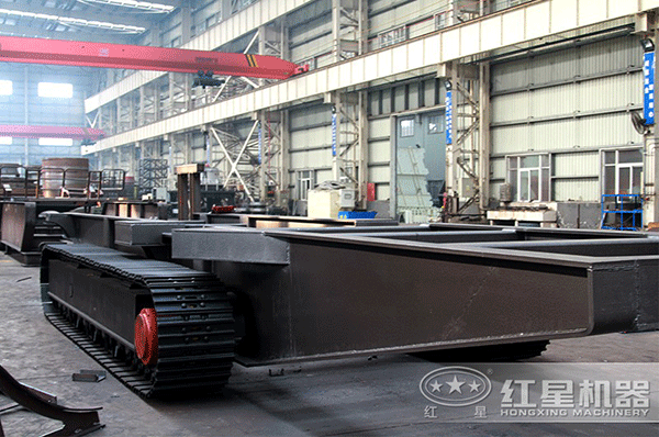 河南QY千亿国际移动石子破碎站生产车间 河南QY千亿国际移动石子破碎站生产车间