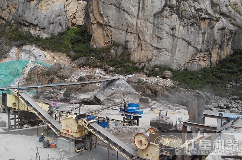 山东制砂生产线生产现场 山东制砂生产线生产现场
