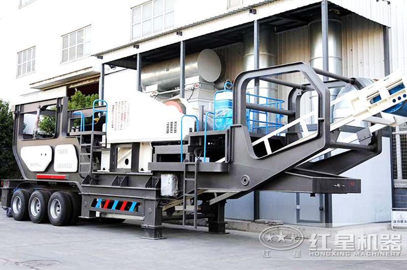 转场方便的移动制石子机 转场方便的移动制石子机