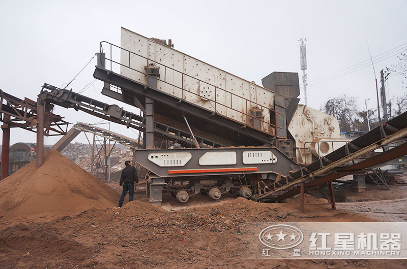 拆迁建筑垃圾处理现场 拆迁建筑垃圾处理现场