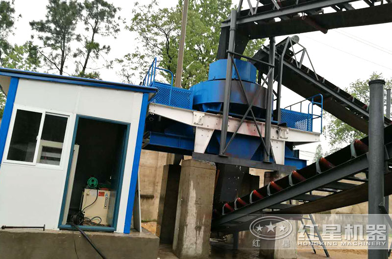 制砂生产线在电力的带动下稳定作业 制砂生产线在电力的带动下稳定作业