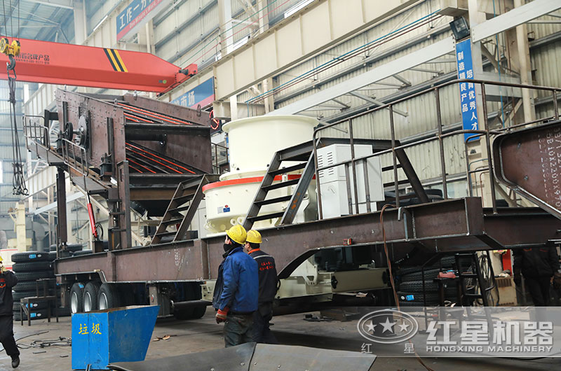 移动制砂机生产车间 移动制砂机生产车间