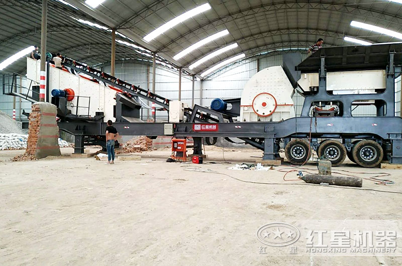 重庆砂石加工厂室内生产现场 重庆砂石加工厂室内生产现场