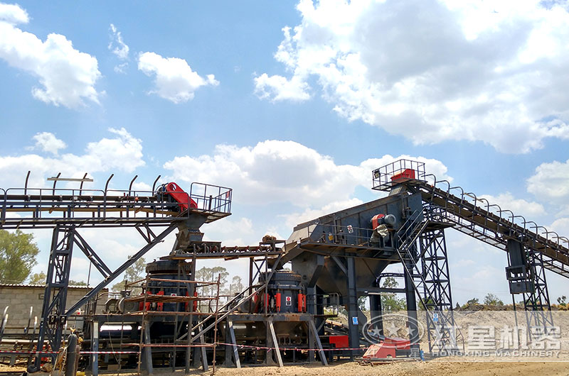 鹅卵石圆锥破作业客户现场 鹅卵石圆锥破作业客户现场