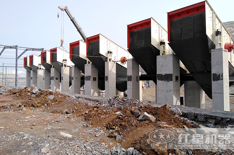 筛分机安装现场 筛分机安装现场