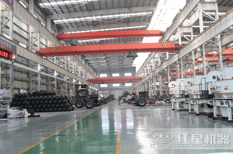 QY千亿国际机器厂家环保制沙设备生产车间 QY千亿国际机器厂家环保制沙设备生产车间